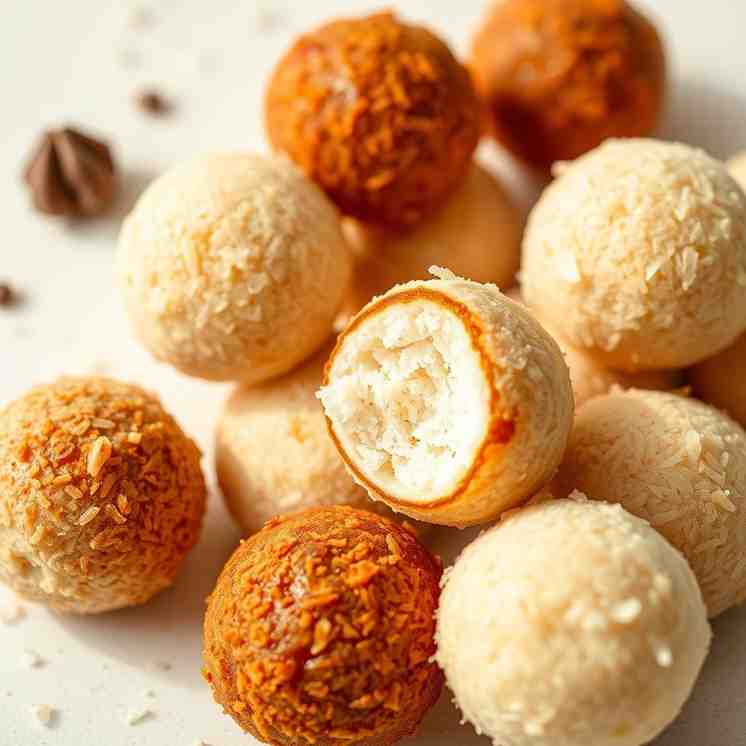 Easy Tamarind Coconut Balls - Sweet & Tangy Treats